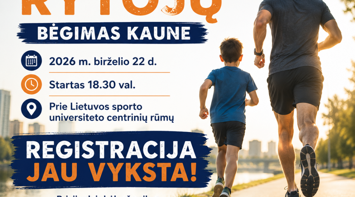 Bėgimas Už vaiko rytojų!